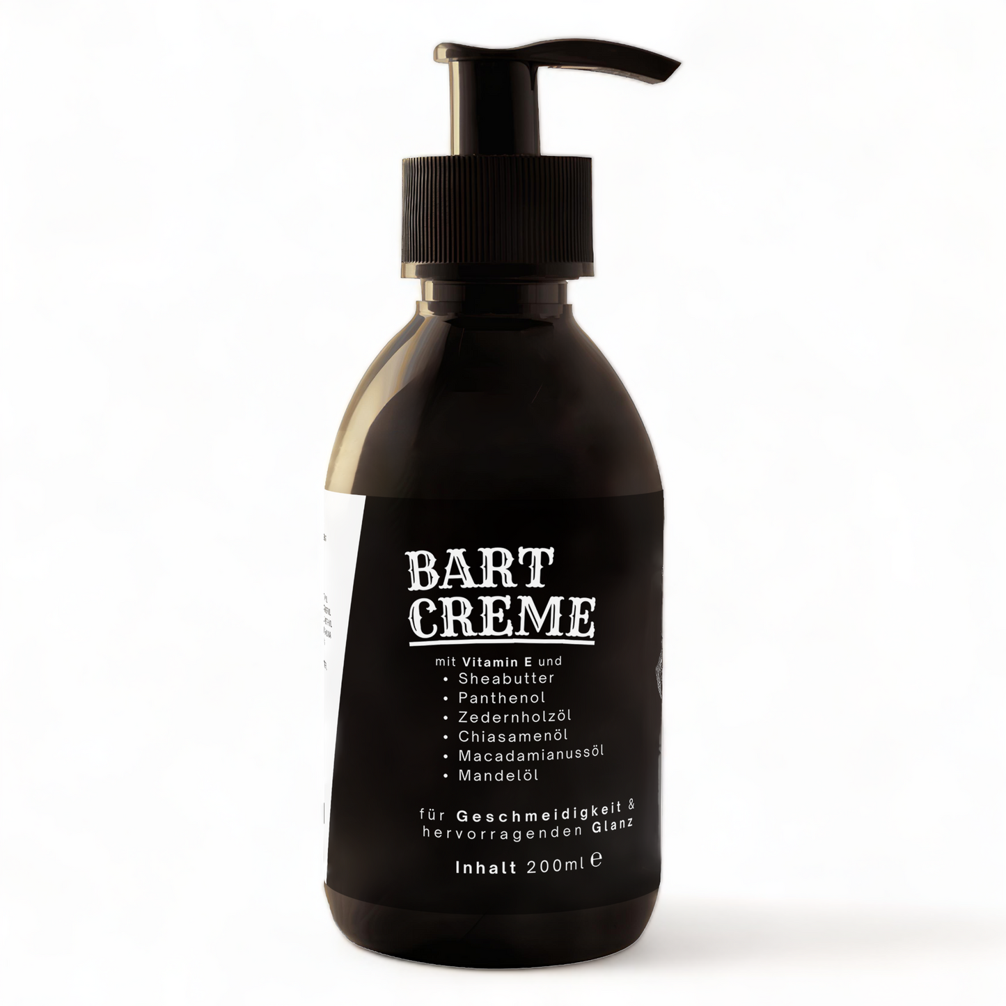 Bartcreme Bartpflege Bart Creme mit Sheabutter und Panthenol 200ml - Mimaro