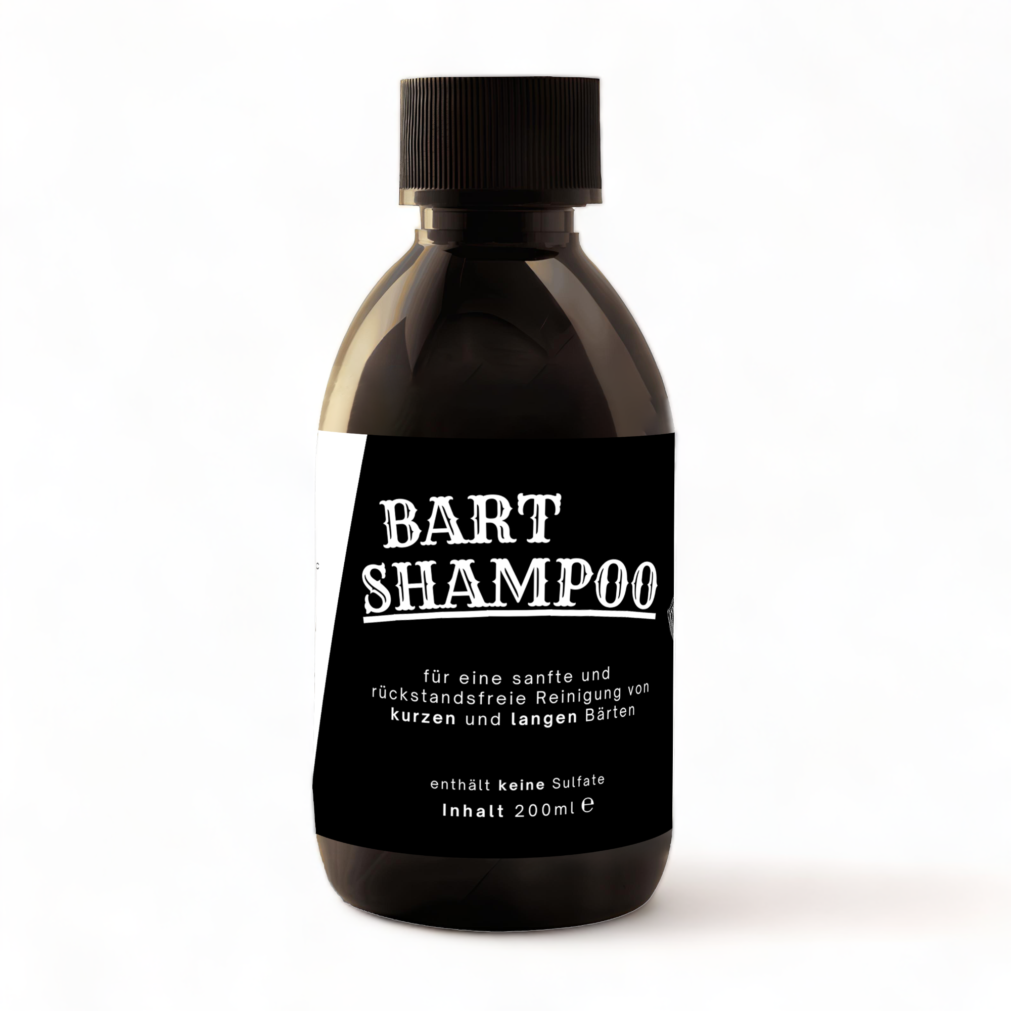 Bartshampoo Bart Shampoo für tägliche Bartpflege 200ml - Mimaro