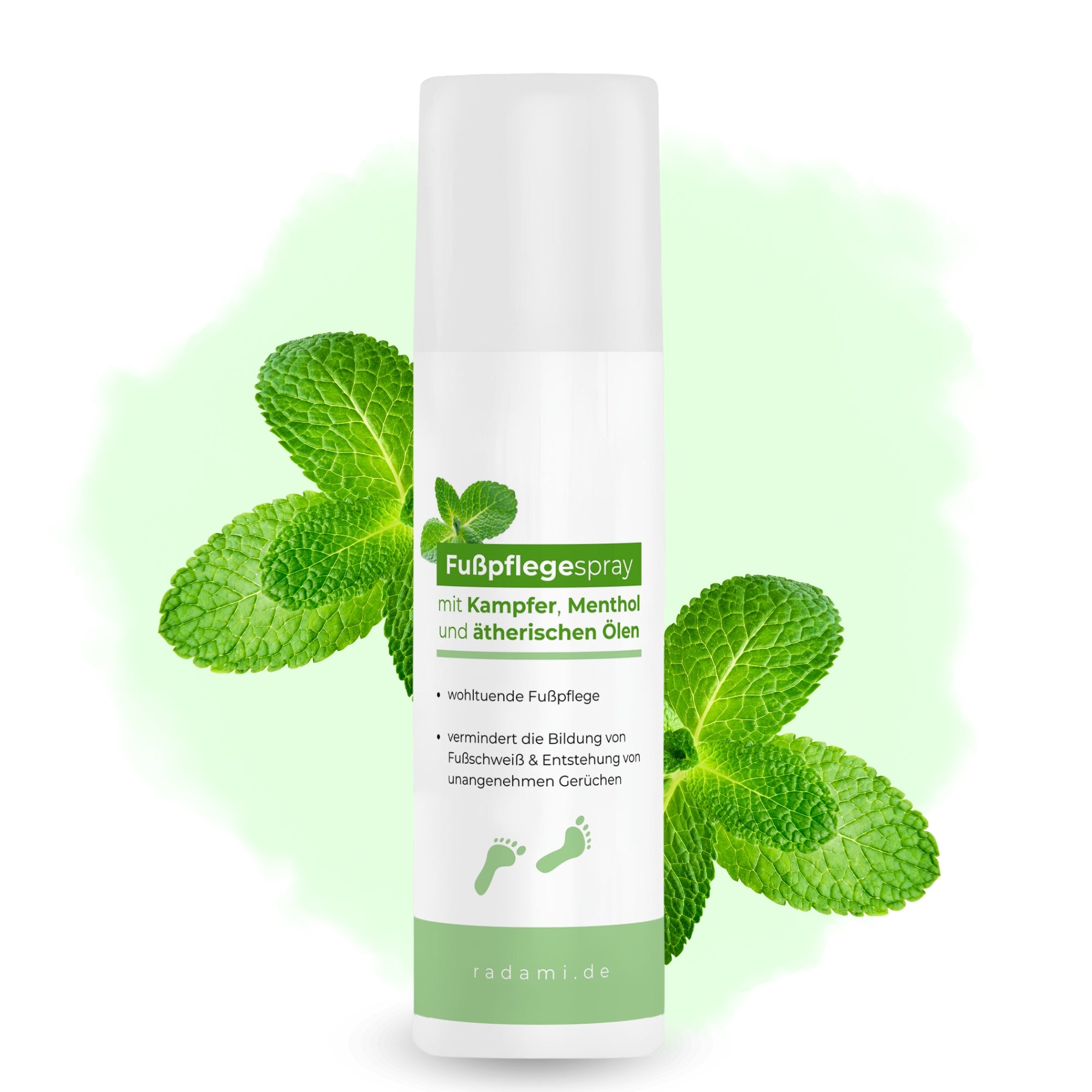 Fußspray Fußpflegespray Fußdeo bei Fußgeruch 150ml - Mimaro