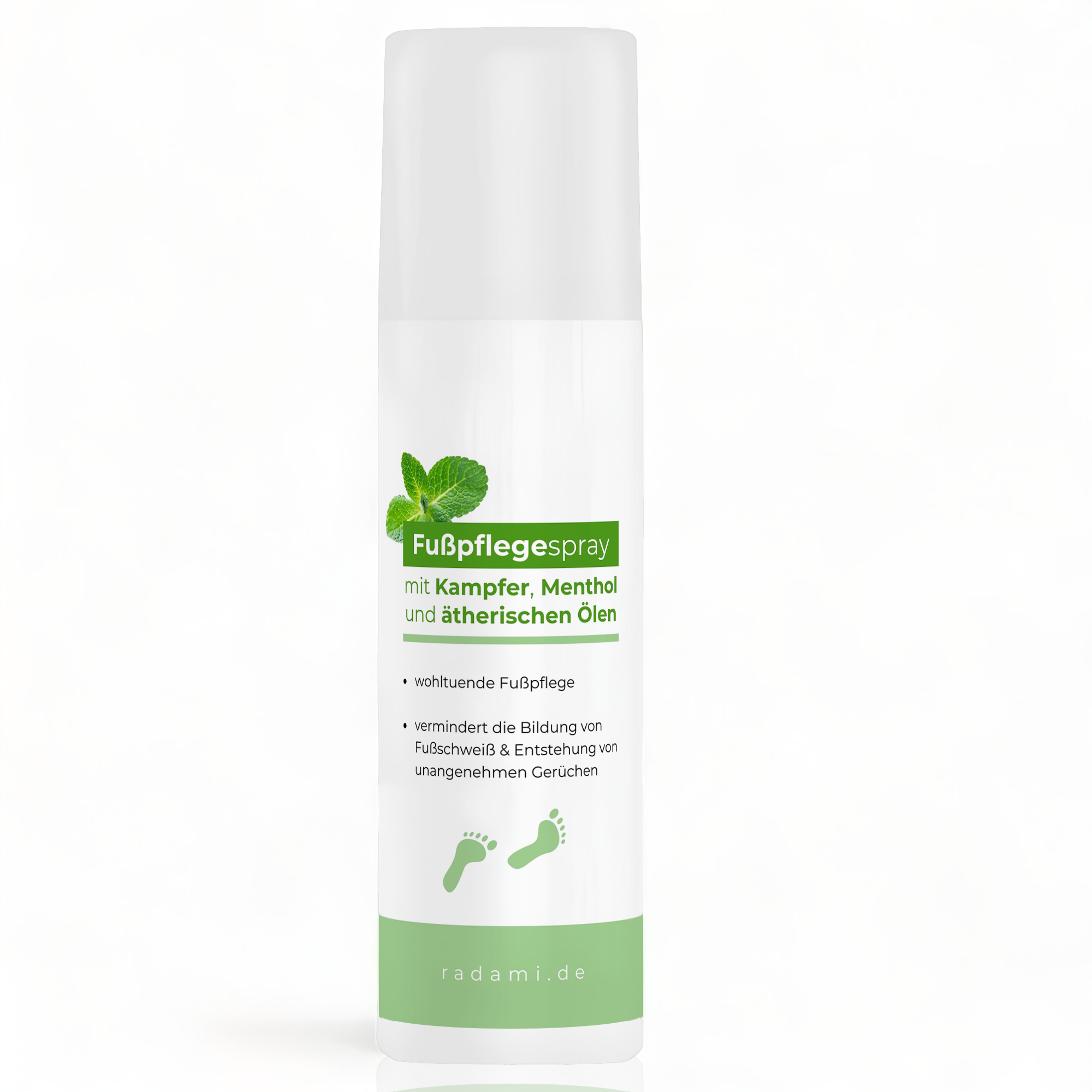 Fußspray Fußpflegespray Fußdeo bei Fußgeruch 150ml - Mimaro