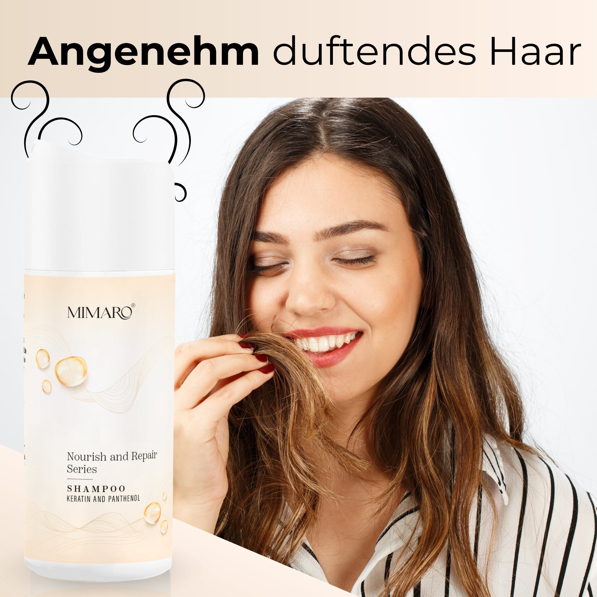 Mimaro® Nourish & Repair Haarpflege Set – Für Seidig Glänzendes und Gesund aussehendes Haar