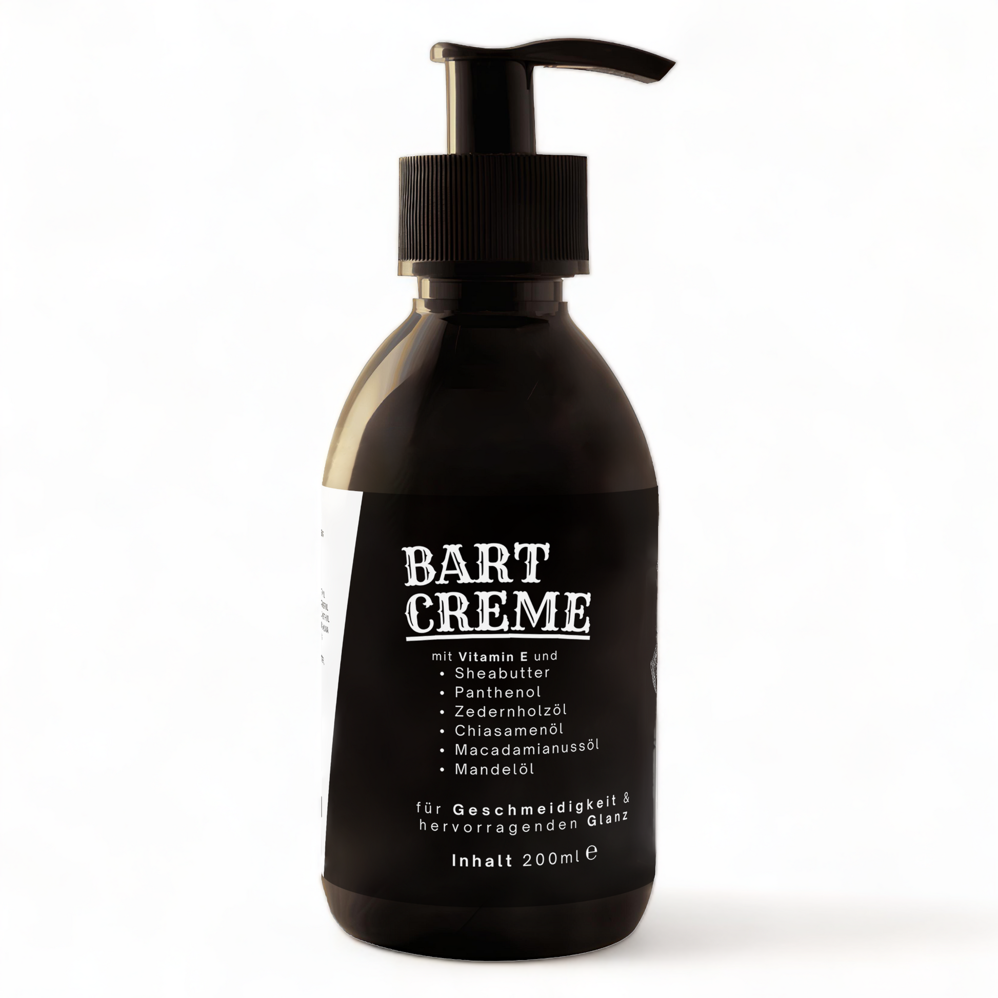 Bartcreme Bartpflege Bart Creme mit Sheabutter und Panthenol 200ml - Mimaro