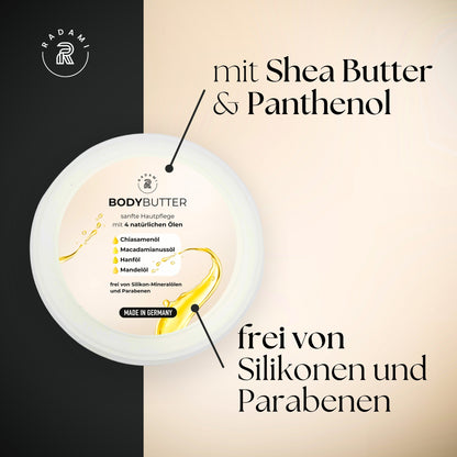 Duschöl Bodybutter Pflege SET Duschbad je150ml - Mimaro