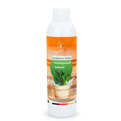 Saunaduft Saunaaufguss Sauna Duft Aufguss Konzentrat Eukalyptus Salbei 250ml