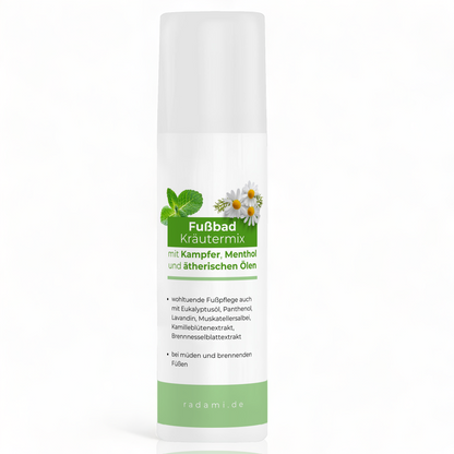 Fußbad Badezusatz für Fußbäder Kräutermix 150ml - Mimaro