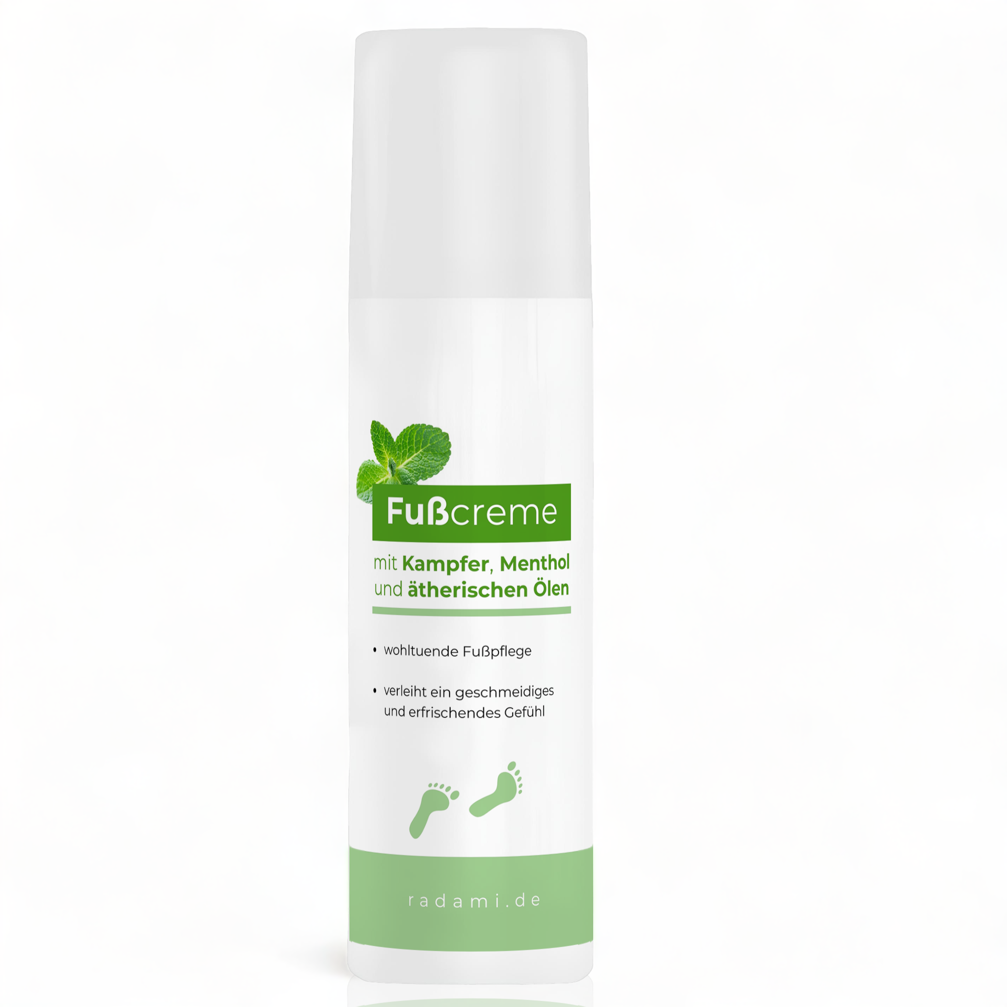 Fußcreme Fußpflege Creme mit ätherischen Ölen 150ml - Mimaro