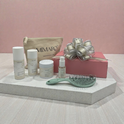Mimaro® Haarpflege Geschenk Set für sichtbar geschmeidiges &amp; gepflegt glänzendes Haar