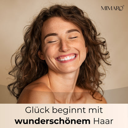 Mimaro® Haarpflege Geschenk Set für sichtbar geschmeidiges &amp; gepflegt glänzendes Haar