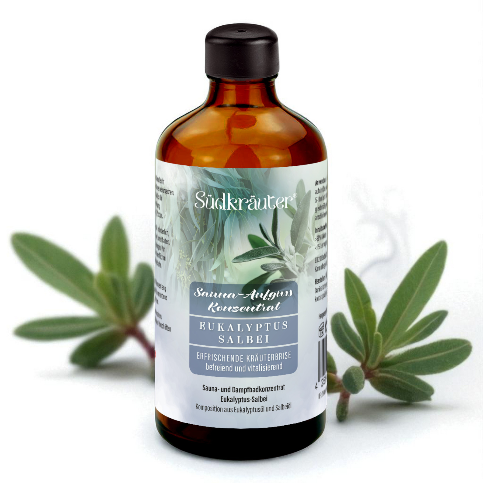 Saunaduft Saunaaufguss Sauna Duft Aufguss Konzentrat Eukalyptus Salbei 100ml