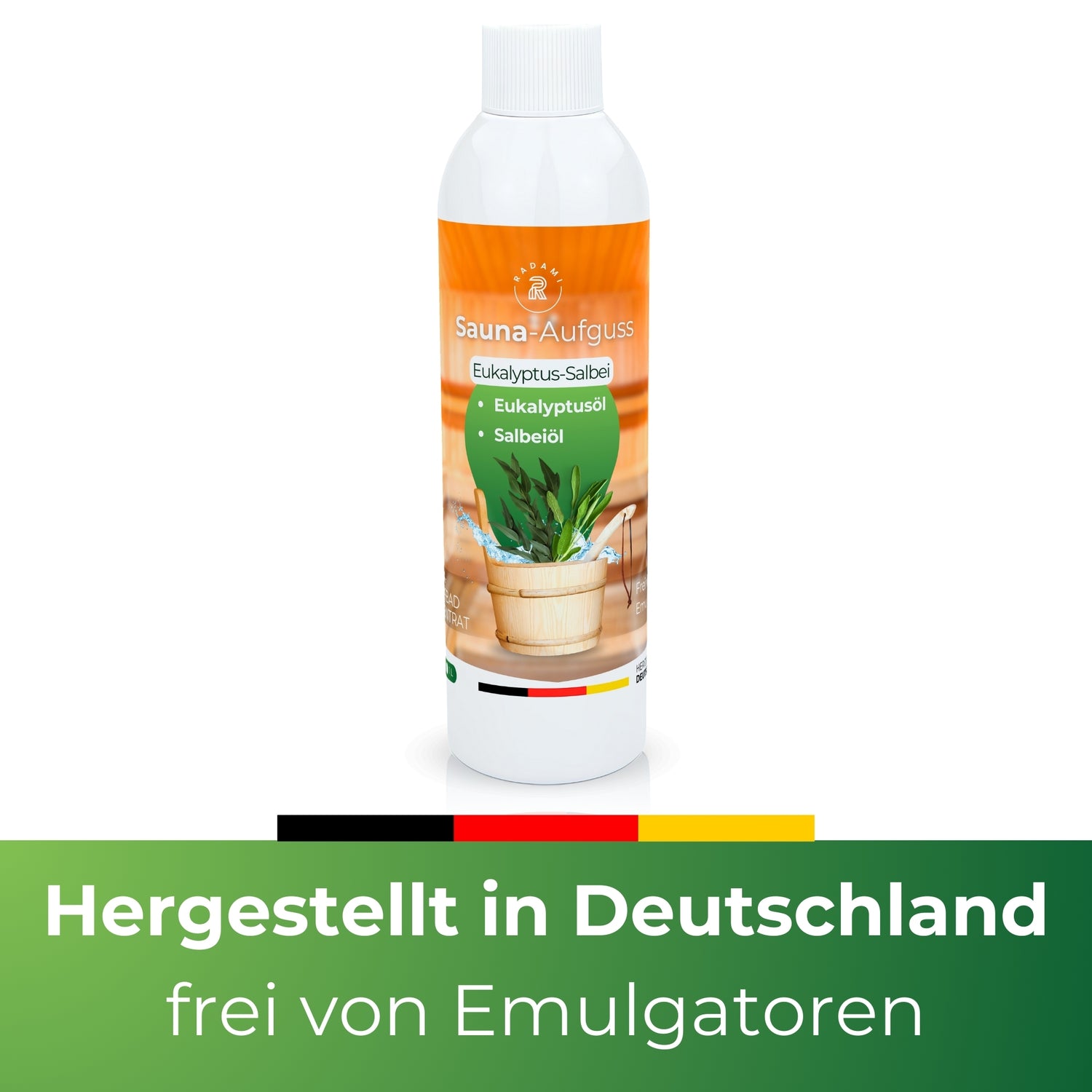 Saunaduft Saunaaufguss Sauna Duft Aufguss Konzentrat Eukalyptus Salbei 250ml
