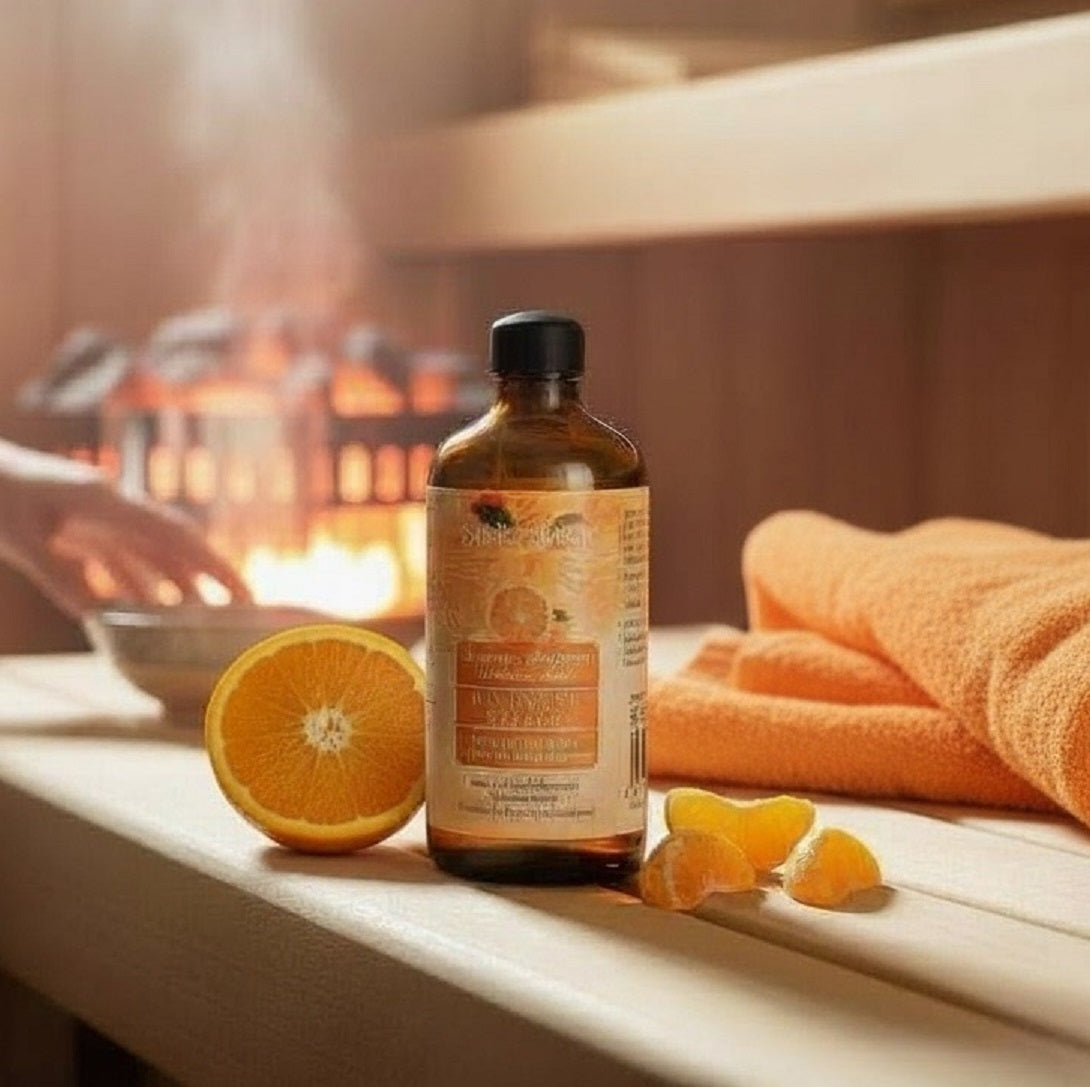 Saunaduft Saunaaufguss Sauna Konzentrat Mandarine Orange 100ml